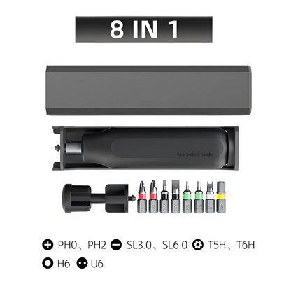 46-in-1 COMPACT PRECISION SCREWDRIVER SET WITH PUSH EJECT